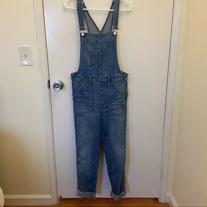 Madewell Denim Overalls Blue Size Large